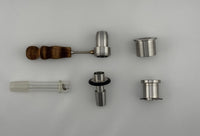 Engineered for versatility, the IO Hornet is compatible with Classic Dynavap tips, Hornet Diffuser Bowl, 14mm Glass Stinger, injectors, and many favorite bowls. Featuring interchangeable 10mm & 14mm Diffusers and 14mm & 22mm Injectors in one head, it lets you customize your experience: use diffusers and conductive bowls for a potent heavy hit, or injectors for a lighter, more productive session.