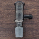 Now in smoked glass!

Made specifically for 19mm input injector style vapes!  These V2 Injector Chambers (Rod instead of tab handle + glass and screen deck options) work with all injector style ball units on the market including the DC Elev8R, TiTi, Pinky, B0, B1, B2, F16, Lethal Injector, Hot Rod, Terp Torch, Freight Train, Qaromashop (some have reported fitment issues with the Taroma lite but the others seem to work) and others.