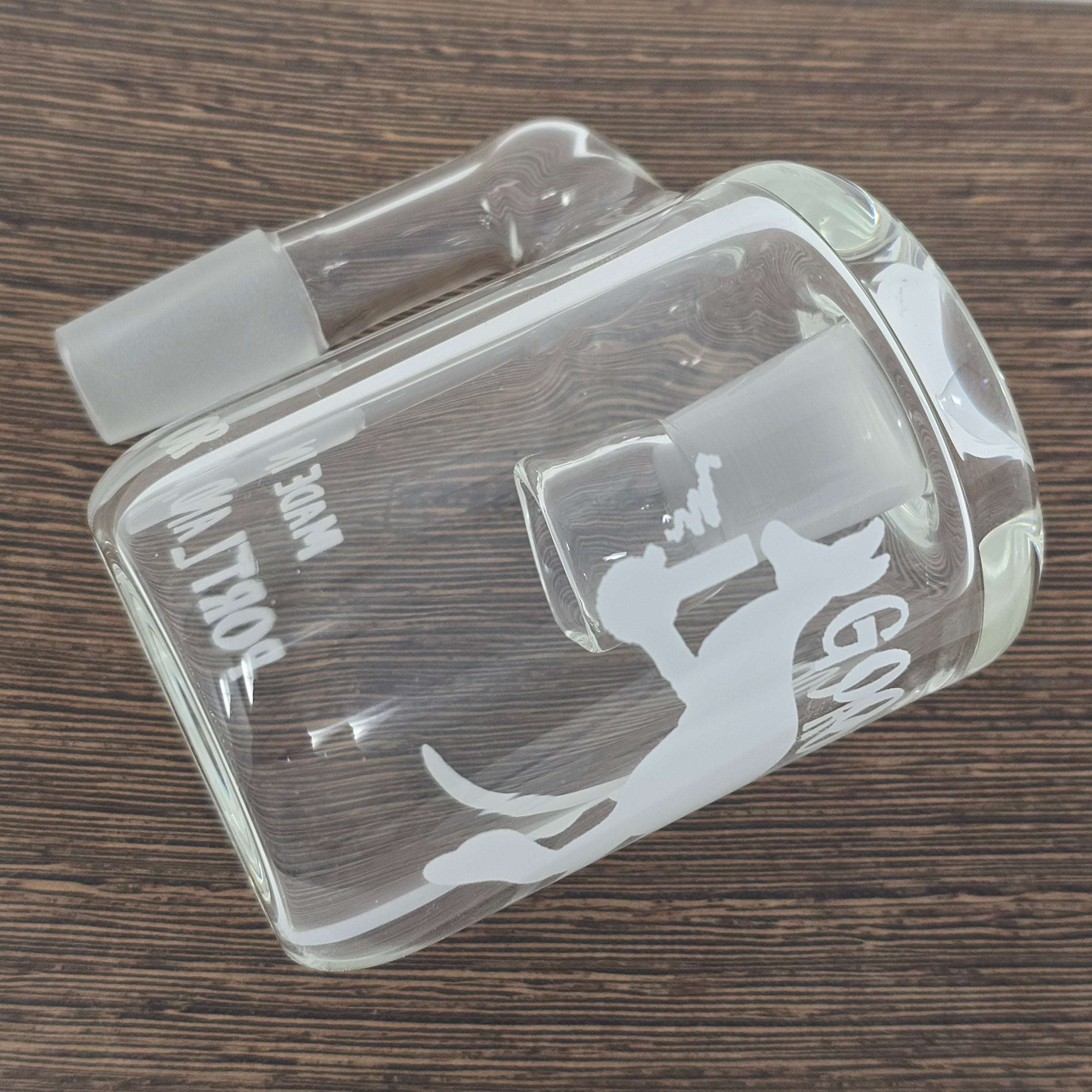 Sick of scoobies in your rig? Snag one of these catchers to help!

All catchers are 90 degrees. Available in 14mm or 19mm male sizes, you can choose from a dry catcher or wet. Pick the extended arm if you want some additional clearance for glass like the 3 Piece HD by Goo Roo Glass.