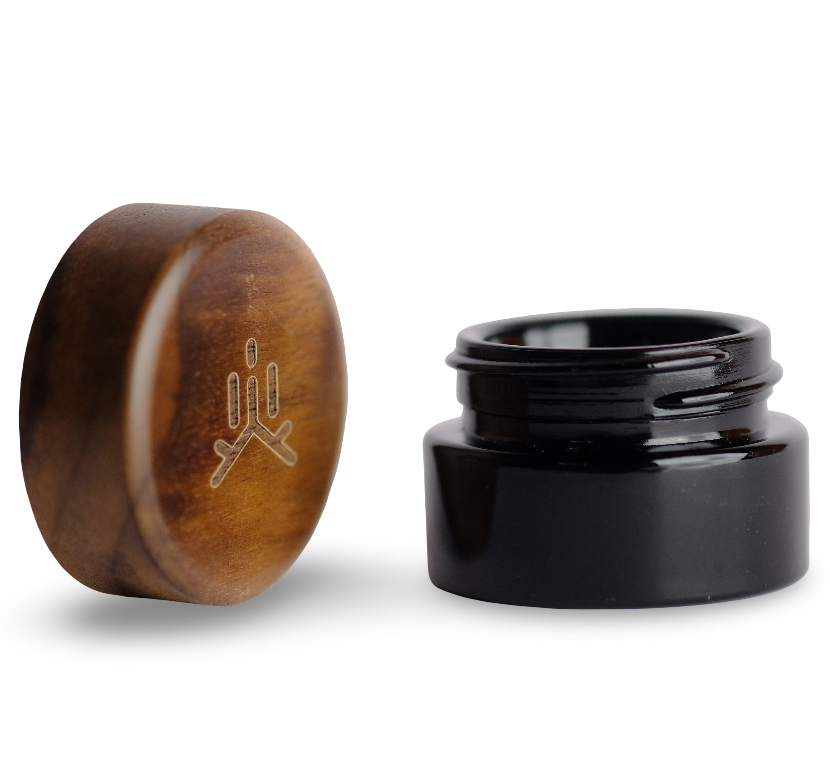 The Infinity Jar is crafted from premium UV-protective glass that blocks all harmful light while allowing only beneficial UV-A rays to pass through. This naturally preserves the purity, aroma, and potency of your concentrates. Paired with a refined walnut wood lid and precision-engineered to be fully smell-proof, it’s the ideal high-end storage solution for botanical integrity and lasting freshness.
