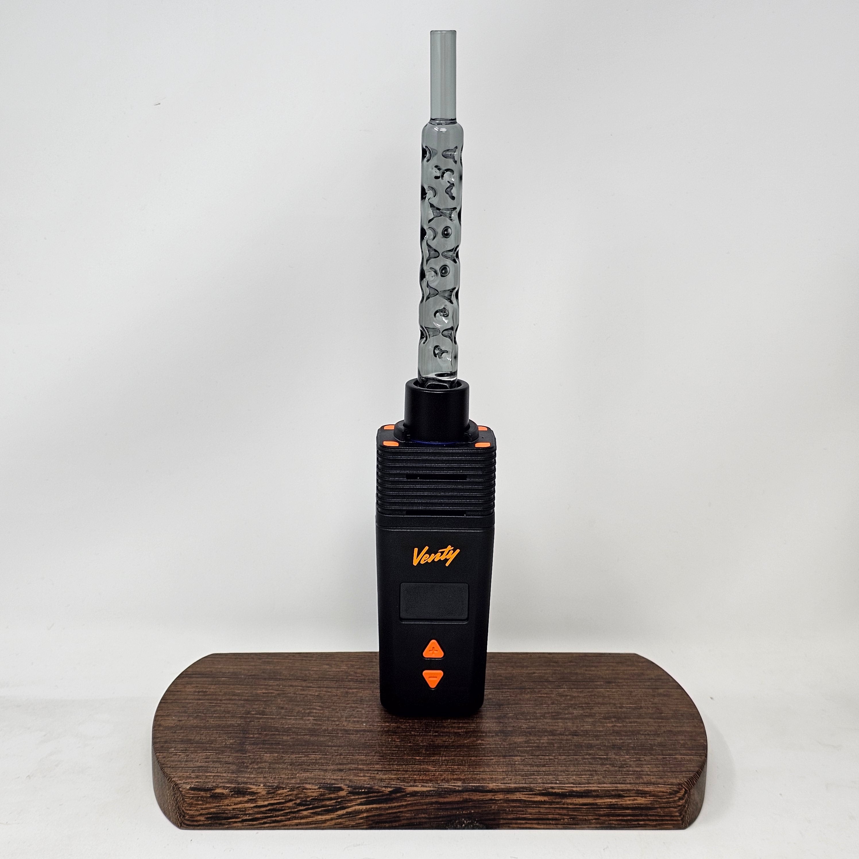 Replaces the Venty Cooling Unit in favor of a glass airpath with spiky cooling included.

Choose from Long/Short or Clear/Smoked Glass and Rocket!!

Long is just under 7" tall and Short is just under 4" tall.