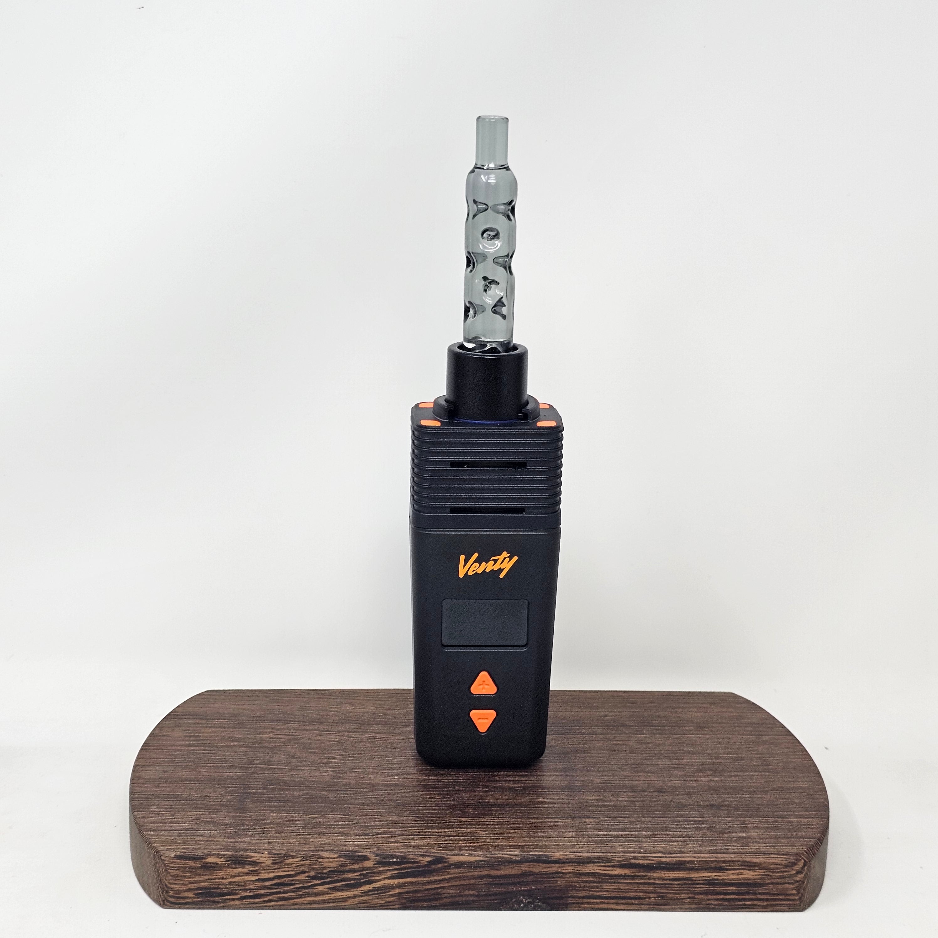 Replaces the Venty Cooling Unit in favor of a glass airpath with spiky cooling included.

Choose from Long/Short or Clear/Smoked Glass and Rocket!!

Long is just under 7" tall and Short is just under 4" tall.