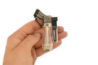 New Official Inhale (Vapman/Lotus) Torch.

The Vapman Jet Lighter serves as the perfect energy companion, boasting a generously-sized transparent tank that eliminates the need for frequent refills, providing a sense of freedom and autonomy. Its optimal angle and exceptional manufacturing quality make it one of the market's best jet lighters, ensuring an ideal pairing with your butane vaporizer.

Sorry can’t be shipped internationally.