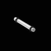 Quad Bore Ceramic Tube by Camouflet