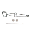 Quartz Cap Included Tongs Screens and Dab Tool