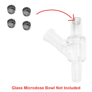 Microdose Replacement Screen 4-Pack by Crossing Tech (Choose Style)