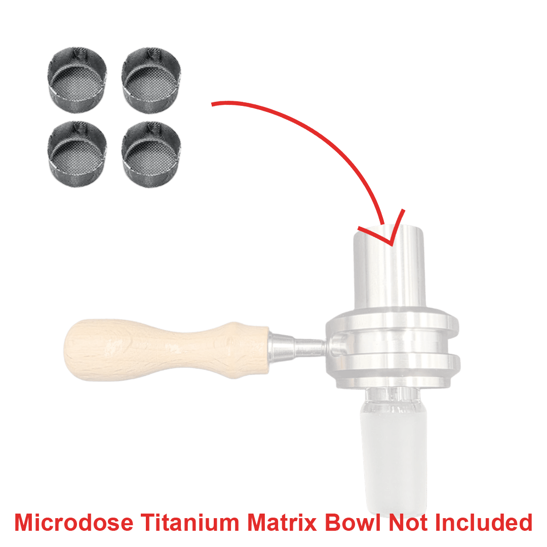 Microdose Replacement Screen 4-Pack by Crossing Tech (Choose Style)