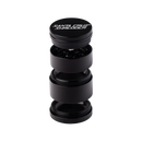 Black 4 Piece Medium Grinder Exploded View