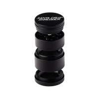 Black 4 Piece Medium Grinder Exploded View