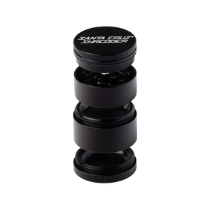 Aluminum 4 Piece Medium Herb Grinder by Santa Cruz Shredder