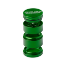 Green 4 Piece Medium Grinder Exploded View