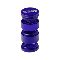 Purple 4 Piece Medium Grinder Exploded View
