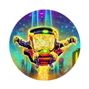 VGoodiEZ Crohnabist Designed- Series 3, Slide #3 "Mojar" (8" Round) Mat by Moodmats