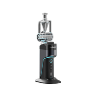 Front Left Angled View of Switch Go on Weighted Base Stand with Inline Recycler Installed