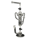 Exploded View of the Modular External Diffusion Pump's Sections and Clips