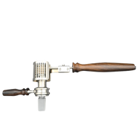 Showing Pro Kit Heater on top of Titanium Matrix Bowl, both with the Ziricote Handles.