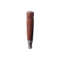 8mm Wood Stem showing Carb Hole