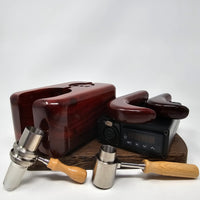 Made in a small family shop in the Southeast United States, each system is unique. This is a true conversation piece of functional art! Each set may contain different parts and of course will offer an individual mixture of woods and beauty only nature can provide.