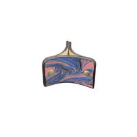 Blue Purple Marbling