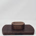 Vapman Case in Walnut with Crop Circle Jelly Fish Inlay by PhattPiggie