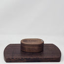 Vapman Case in Walnut with Crop Circle Jelly Fish Inlay by PhattPiggie.

You are purchasing one Vapman case. No Vapman unit is included. One is shown for demonstration purposes only. Case operates with a rotating magnetic lid.