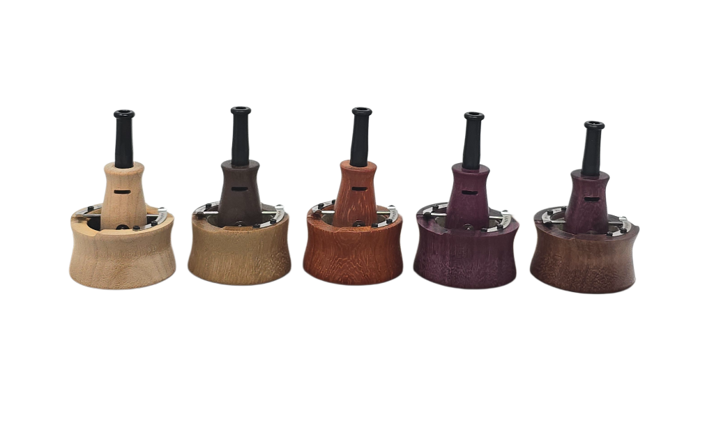 Vapman Click Wood Varieties Lined Up Side by Side