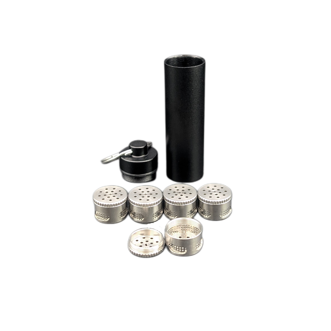 Dosing Capsules w/Caddy (Choose Material) for Crafty/Mighty/Veazy/Venty/Volcano/Frolic by VGoodiEZ