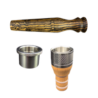 Conversion Kit contents in Bocote wood