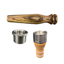 Conversion kit contents in Zebrawood