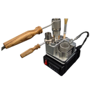 Conversion kit assembled with Ed's Zebrawood handles