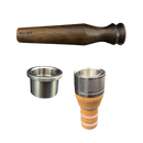 Conversion kit contents with Ziricote Handles