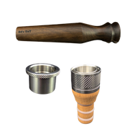 Conversion kit contents with Ziricote Handles