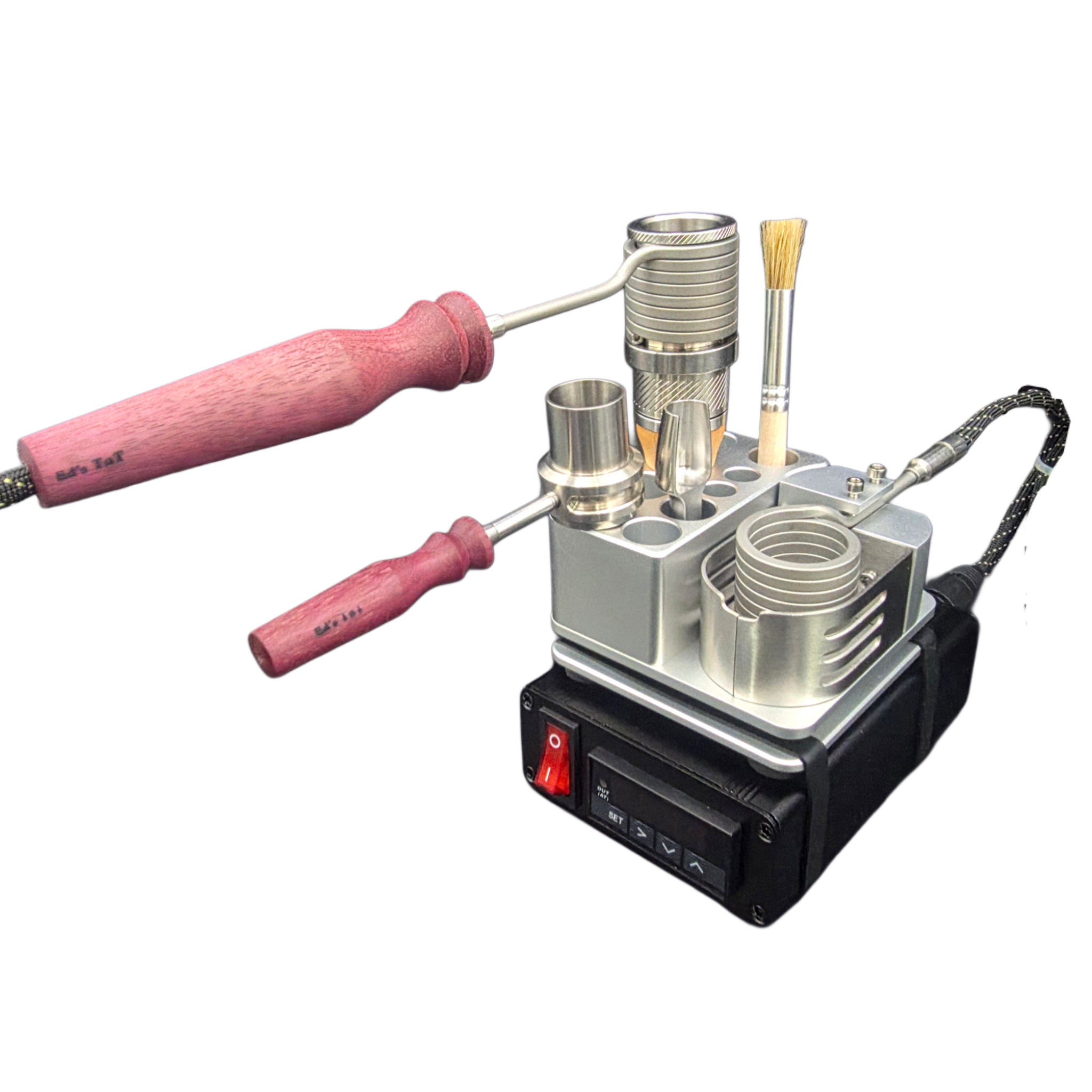 Conversion kit assembled with Ed's Purple Heart Handles