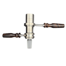 Wireless Heater and Titanium Bowl with Ed's Ziricote Handles, Injector View.