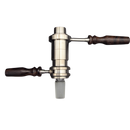 Wireless Heater and Titanium Bowl with Ed's Ziricote Handles, Diffuser View.