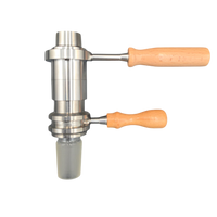 Wireless Heater and Titanium Matrix Bowl with Classic Beechwood Handles, Diffuser View.