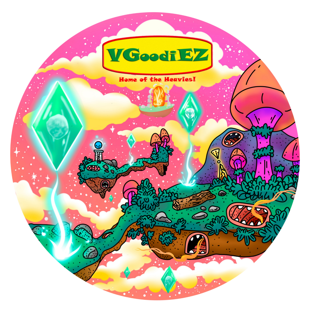 VGoodiez ~ Crohnabist Moodmat Series 4 Bundle (5" Round) by Moodmats