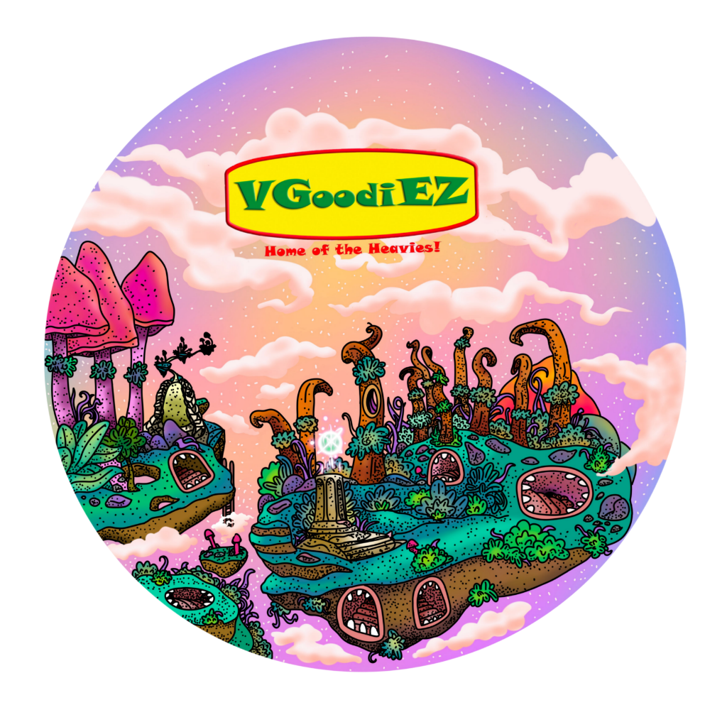 VGoodiez ~ Crohnabist Moodmat (Series 4 - Slide 3) - Orbital Print) by Moodmats