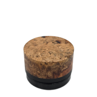 Concentrate Jar made with Amboyna By PhattPiggie