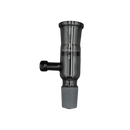 Borosilicate V2 (19mm Input- Smoked Glass) Injector Chamber by VGoodiEZ