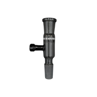 Borosilicate V3 Injector (14mm Input- Smoked Glass) Chamber by VGoodiEZ