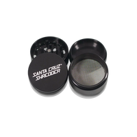 Aluminum 4 Piece Large Herb Grinder by Santa Cruz Shredder