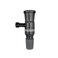 Borosilicate V2 (19mm Input- Smoked Glass) Injector Chamber by VGoodiEZ