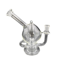 Milkball / Boomball Bubbler by RickBirdBarry Glass