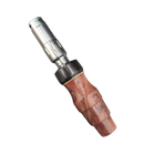 8mm WPA in African Blackwood with Purple Yew / Maple Accent 14/19 M by Phattpiggie