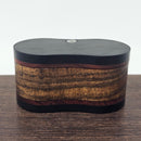 5ml Glass Container Set in Bocote/Ebony/Red Heart by PhattPiggie