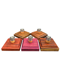 Wood Base for Coil Vapes by Ed's TNT