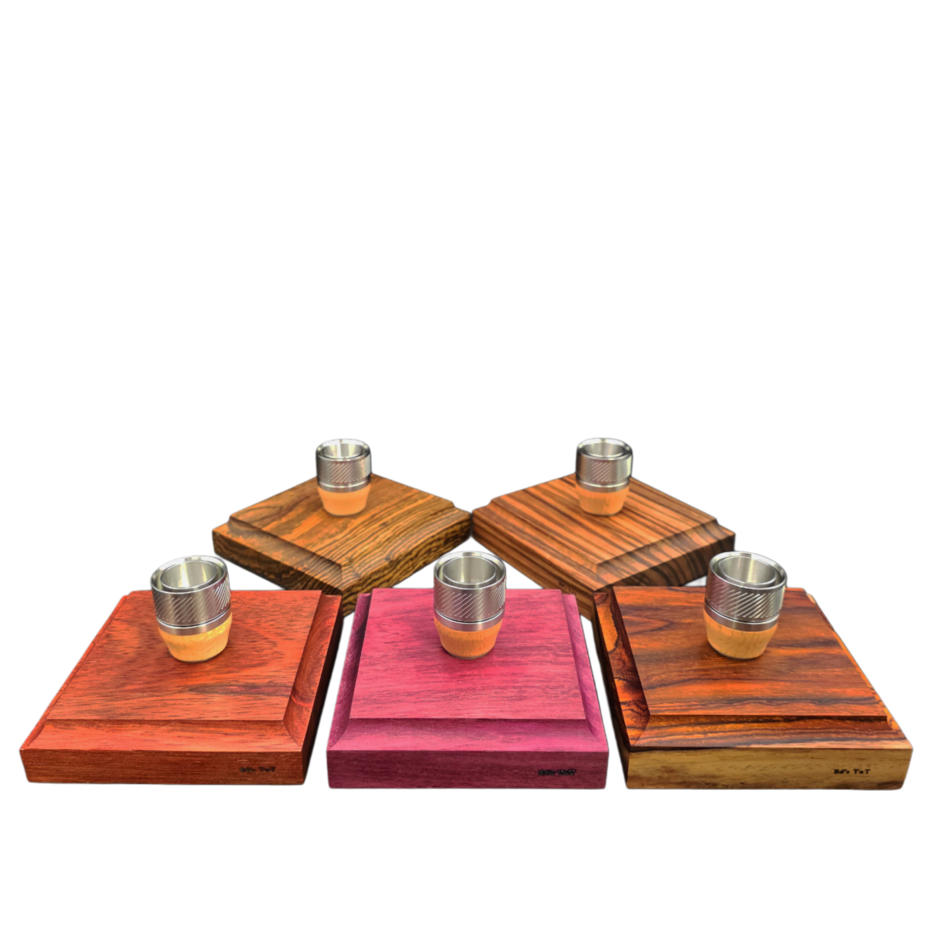 Wood Base for Coil Vapes by Ed's TNT