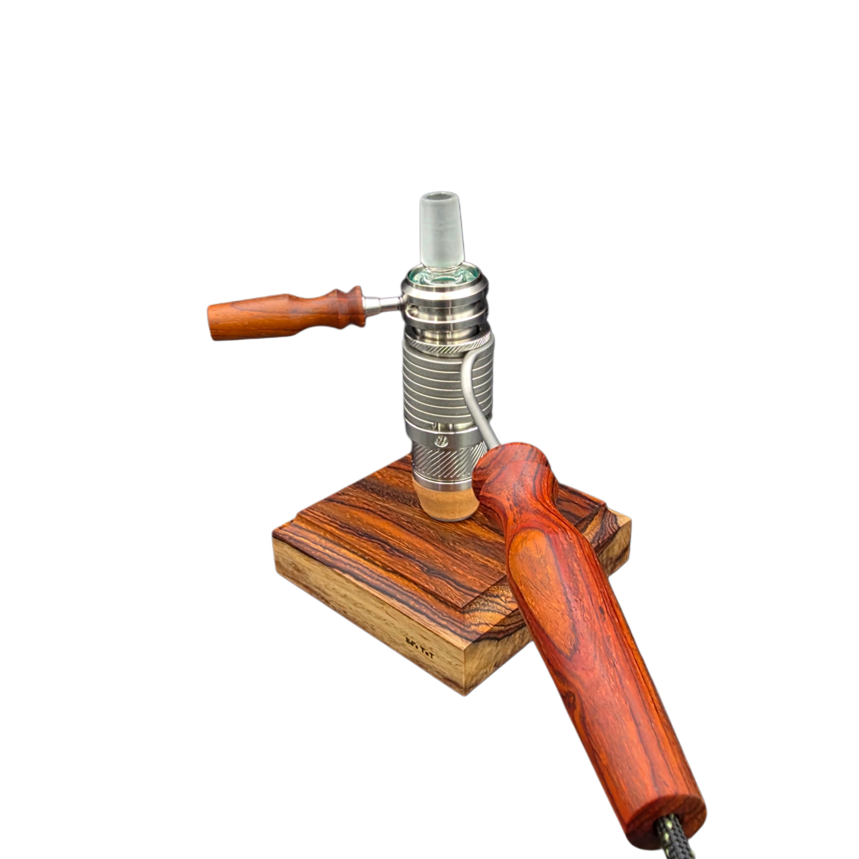 Wood Base for Coil Vapes by Ed's TNT
