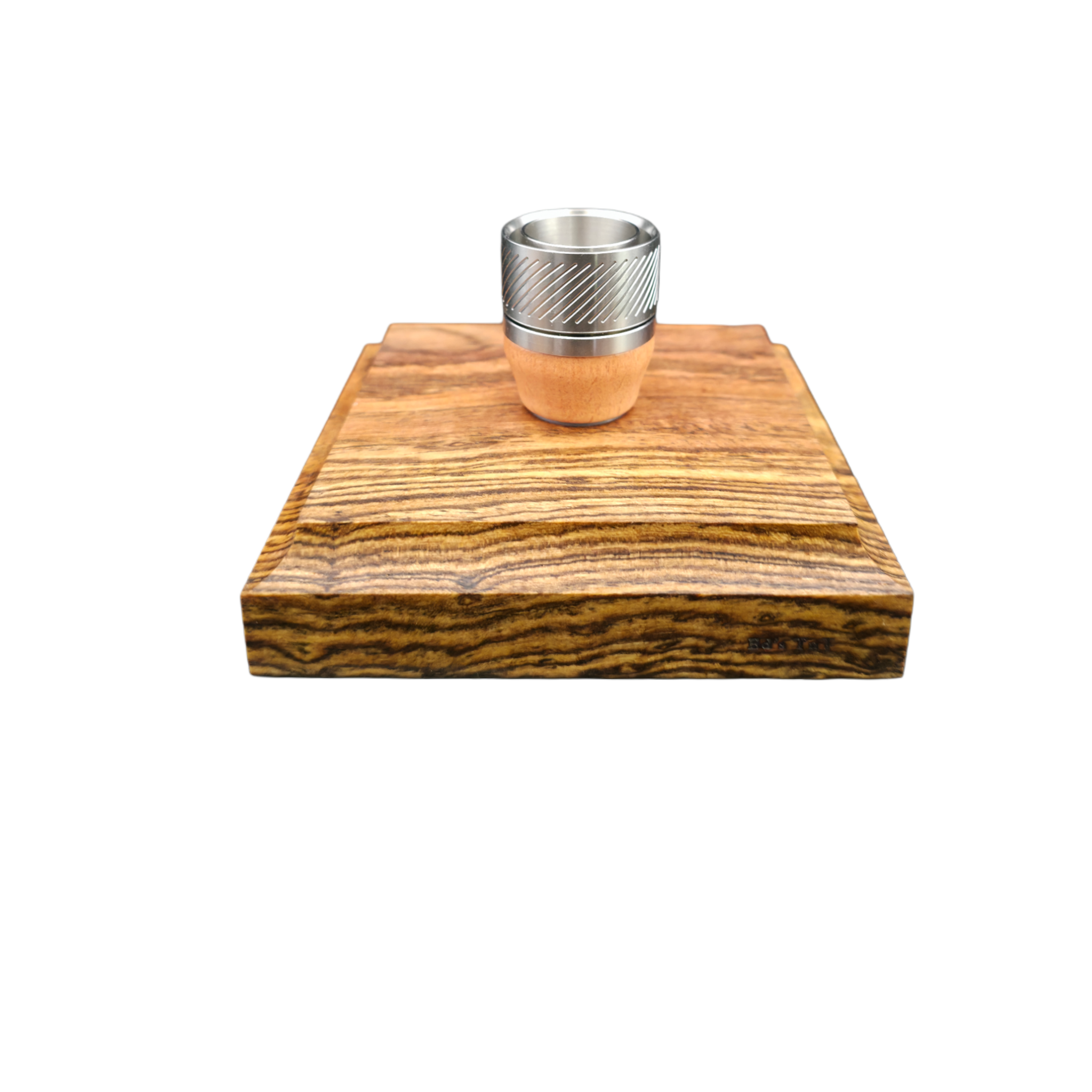 Wood Base for Coil Vapes by Ed's TNT